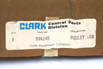NEW CLARK 994165 PULLEY G8