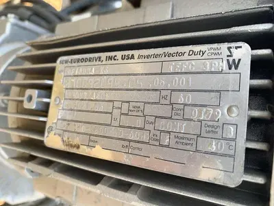 Conveyor, Belt, 12" x 33', S/st, Plastic Belt, Boxes #S744698