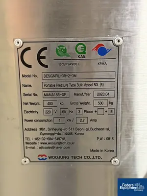 Used N/A Rotary type Double heads Multi color Design Filling Machine Liquid Fillers Ohio US | Federal Equipment Company #1053734