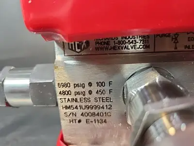 Used HEX VALVE _UNKNOWN_ Pump & Valve Parts South Carolina US | Palmetto Automation #1319860
