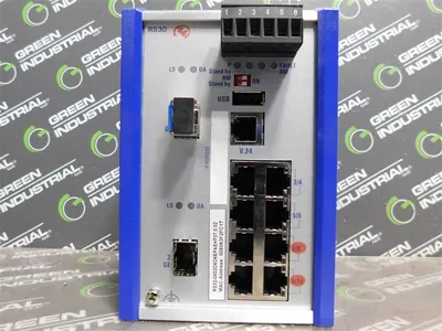 Hirschmann RS32 Compact OpenRail Gigabit Ethernet PoE Switch Used