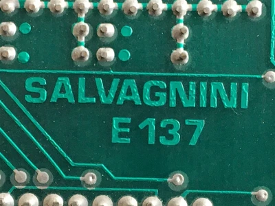 USED SALVAGNINI E 137A (6-14)-OUT(PUT CARD)