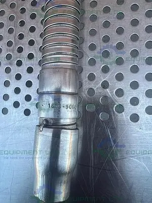 MVE Stainless Steel Flexible LN2 Hose 72"  3/4" Female to Male Fitting