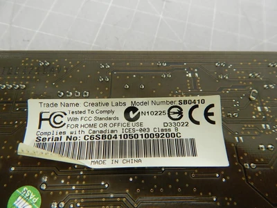 Used CREATIVE LABS _UNKNOWN_ Circuit Boards | OCO Industrial #1612222