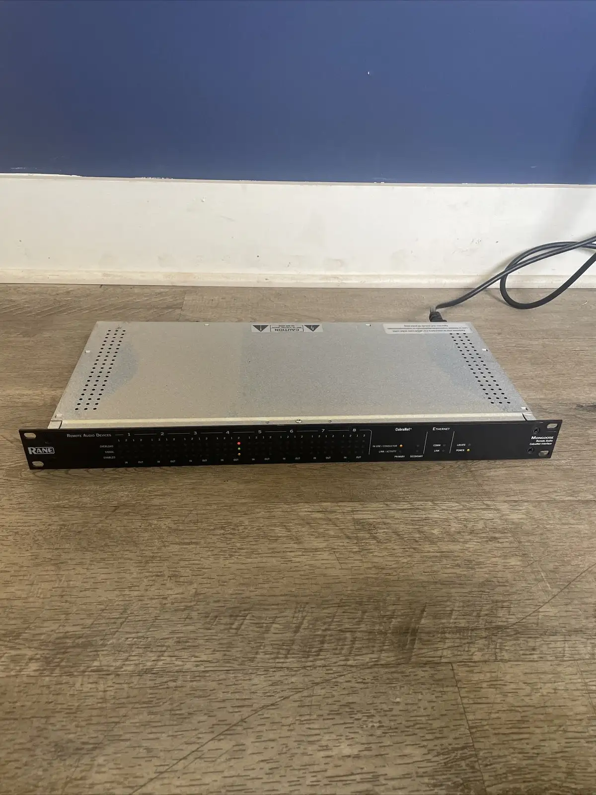 RANE Mongoose Remote Audio CobraNet Interface Digital Audio Matrix @bin1.5.2