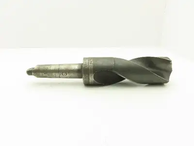 3-1/8" 2 Flute Drill HSS Bit High Speed No 5 Morse Shank CHIPPED