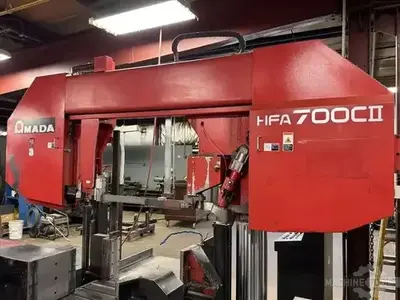 Used 2017 AMADA HFA-700CII Horizontal Band Saws Illinois US | Perfection Global, LLC. #1371138