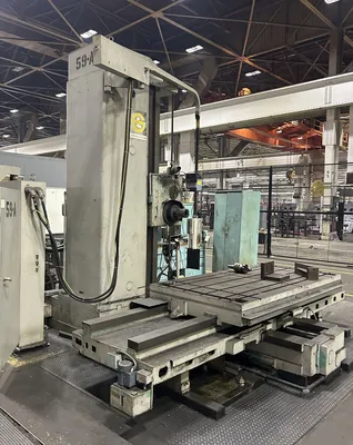 GIDDINGS & LEWIS 65-E4-T Horizontal Table Type Boring Mills | Machinery For Sale (3)
