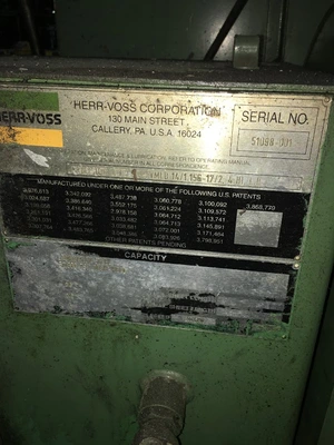 USED HERR VOSS VMLB 14/1.156-17/2 4H LH