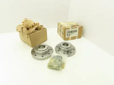 Ameridrives F201.5 EB FB 1-5/8 1-3/4 Gear Coupling Sleeves & Hubs Set w Hardware