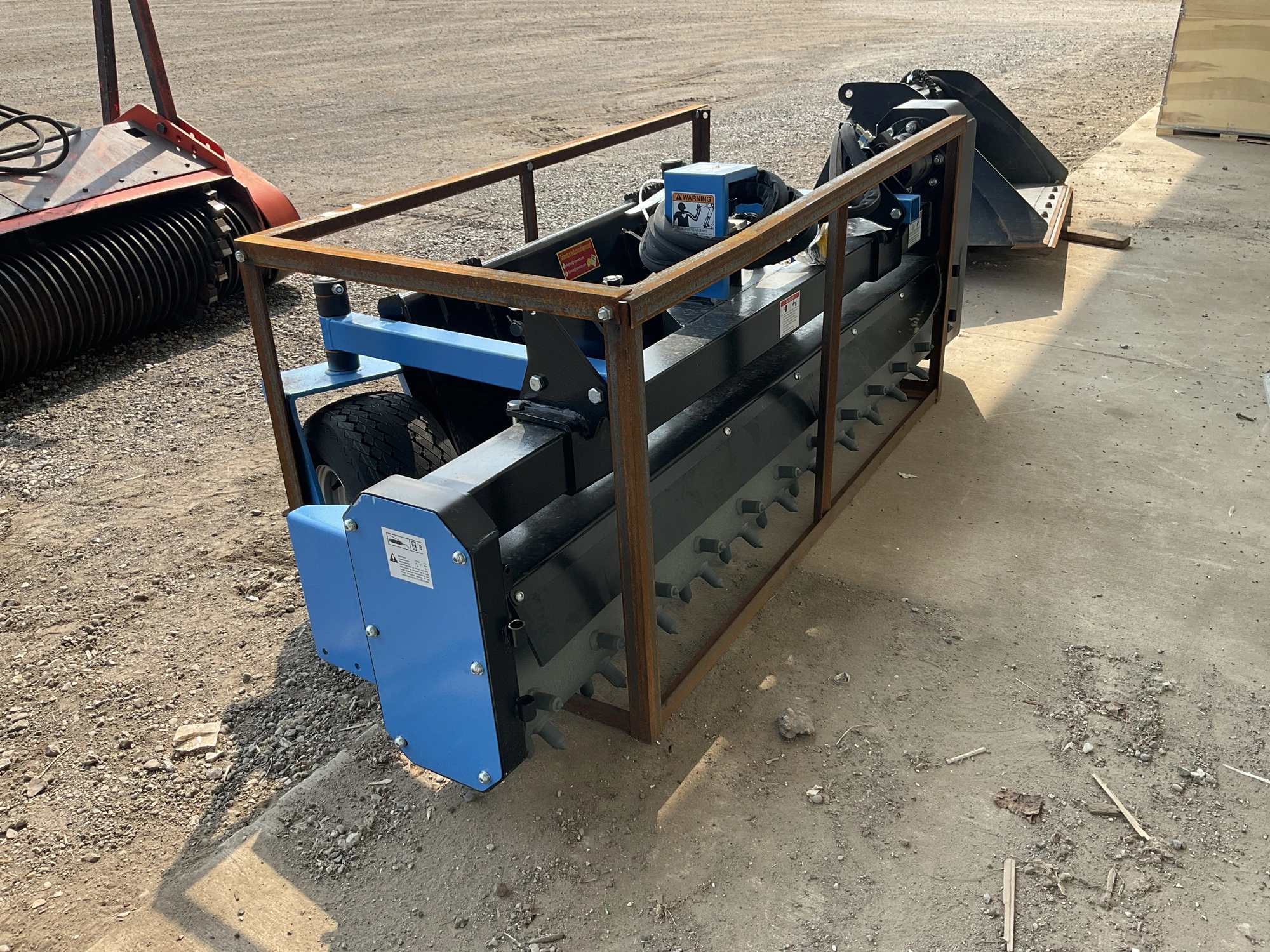 Used RAYTREE RMSC78 SOIL CONDITIONER SKID STEER ATTACHMENT Soil Prep System Michigan US | Miedema Asset Management Group #1477123