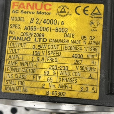 Used FANUC A06B-0061-B003 Misc Industrial Equipment California US | Davliegogo LLC #1732527