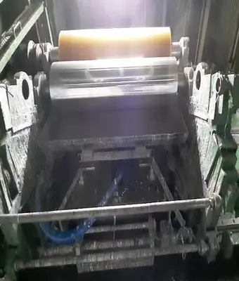 67" W (1710 mm) x .009"-.079" (.23 mm-2 mm) x 20 Ton Color Coating Line (Used)