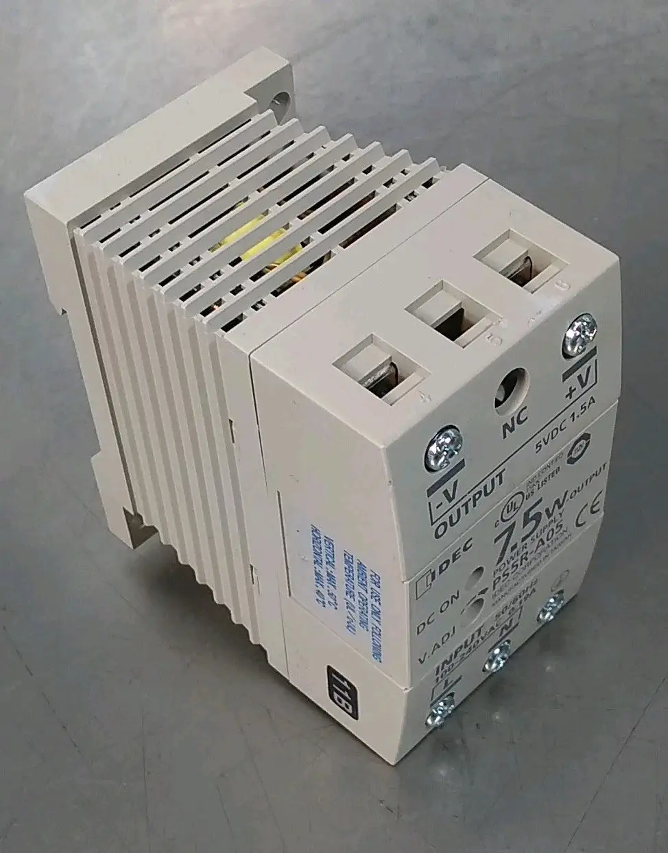 IDEC PS5R-A05 7.5w 5Vdc 1.5A Power Assembly Loc4C25