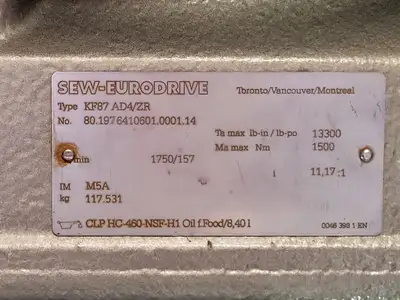 NEW SEW-EURODRIVE FA47DRS71S4/DH/RI