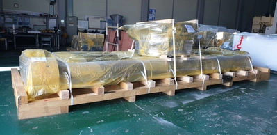 KRAUSS MAFFEI Injection Molder for Bumpers, very good working condition, VIDEO