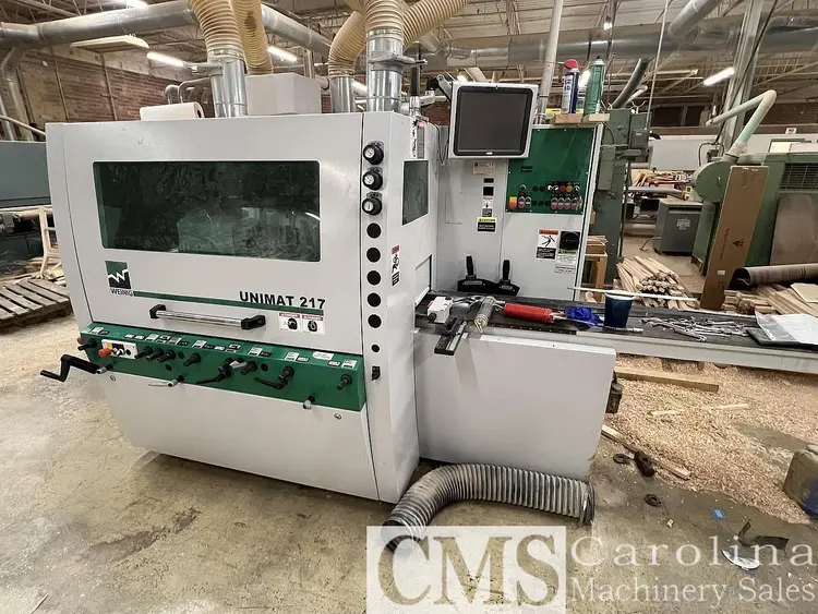 Used 2014 WEINIG UNIMAT 217 5-HEAD MOULDER Woodworking Moulders North Carolina US | CAROLINA MACHINERY SALES #1427355