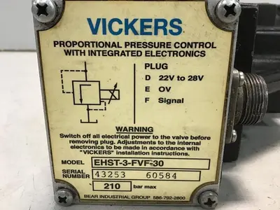 USED VICKERS EHST-3-FVF-30