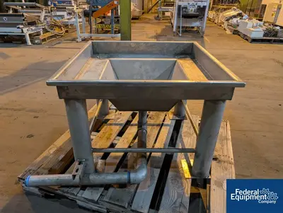 N/A stainless steel hopper