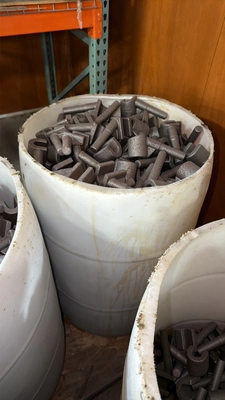 Four barrels of Klein Hickey Heads, 1" - quantity approx. 1414