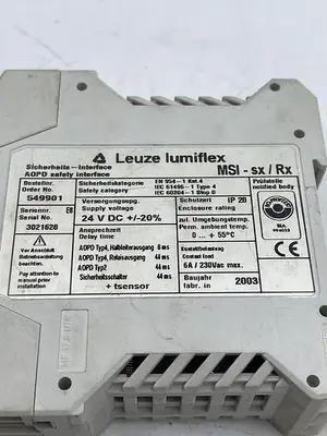 USED LENZE LENZE MSI-SX/RX
