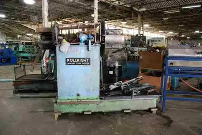5,000 Lb. x 16″ ROLLRIGHT Double Uncoiler