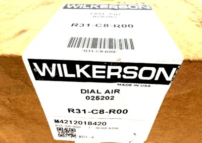 NEW WILKERSON R31-C8-R00 DIAL AIR REGULATOR 025202 R31C8R00