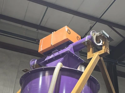 6" Diameter Hapman TubePro™  Drag Conveying System, 15 HP, New In 2020