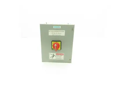 Hoffman Siemens 05110-23306 Electrical Enclosure Soft Start Disconnect 10x8x6"