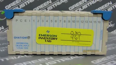 Westinghouse Emerson 1C31232G03 Ovation Differential Digital Input Module Used