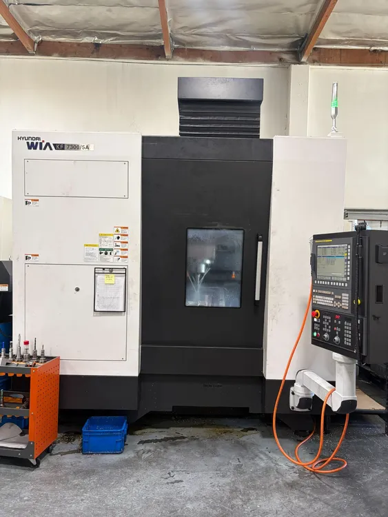 Used 2024 HYUNDAI WIA XF7300/5A Vertical Machining Centers Arizona US | Quick Machinery Sales, Inc. #1336057