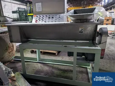 USED Mazzoni Mazzoni Two Stage Single Screw Vacuum Plodder, Model Duplex M350