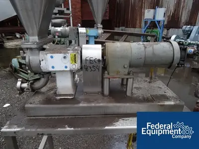 USED Waukesha 1.5" Waukesha Rotary Lobe Pump, Model 34, S/S