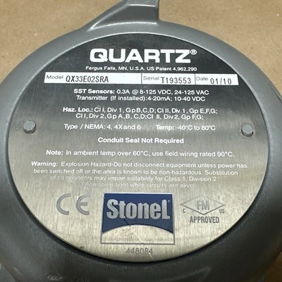USED Stonel QX33E02SRA