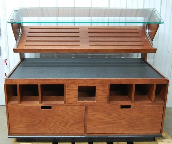142-0522 5’ Dry Bakery Display Case