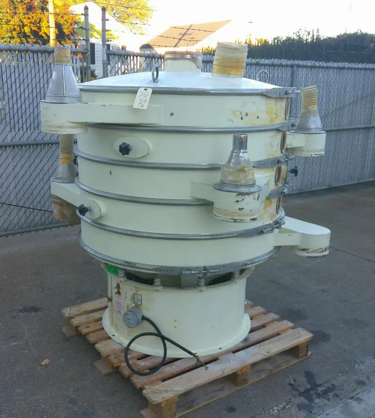 SPC9269  Screener and Sifter 48" Sweco circular shaker screener, 4 deck, CS