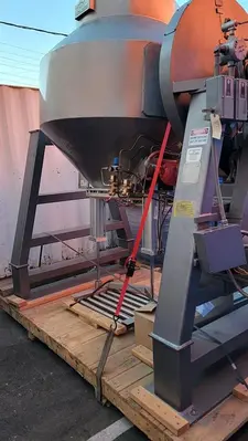 Gemco 30 Cu Ft stainless steel double cone blender