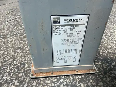 Used HEVIDUTY HZ121500 Distribution Transformers Ohio US | HGR 24 #1542170
