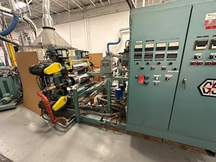 Used MARSHALL & WILLIAMS / WELEX CO-EXTRUSION SHEET LINE Sheet Extrusion Pennsylvania US | Global Equipment International, LLC #449938