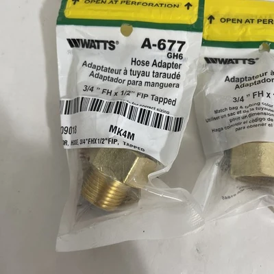 NEW Watts A-684,A-677