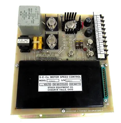 NEW STOCK EQUIPMENT CO. 1-Z8660 MOTOR SPEED CONTROL 1Z8660