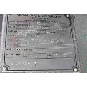 USED METAL ARTS NOT APPLICABLE