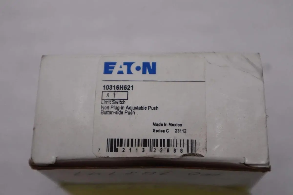 NEW OPEN BOX EATON CUTLER-HAMMER 10316H621 LIMIT SWITCH SERIES C STK K-3964CC