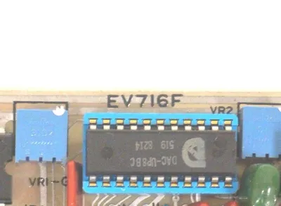 YAMATO SCALE EV716F CONTROL BOARD