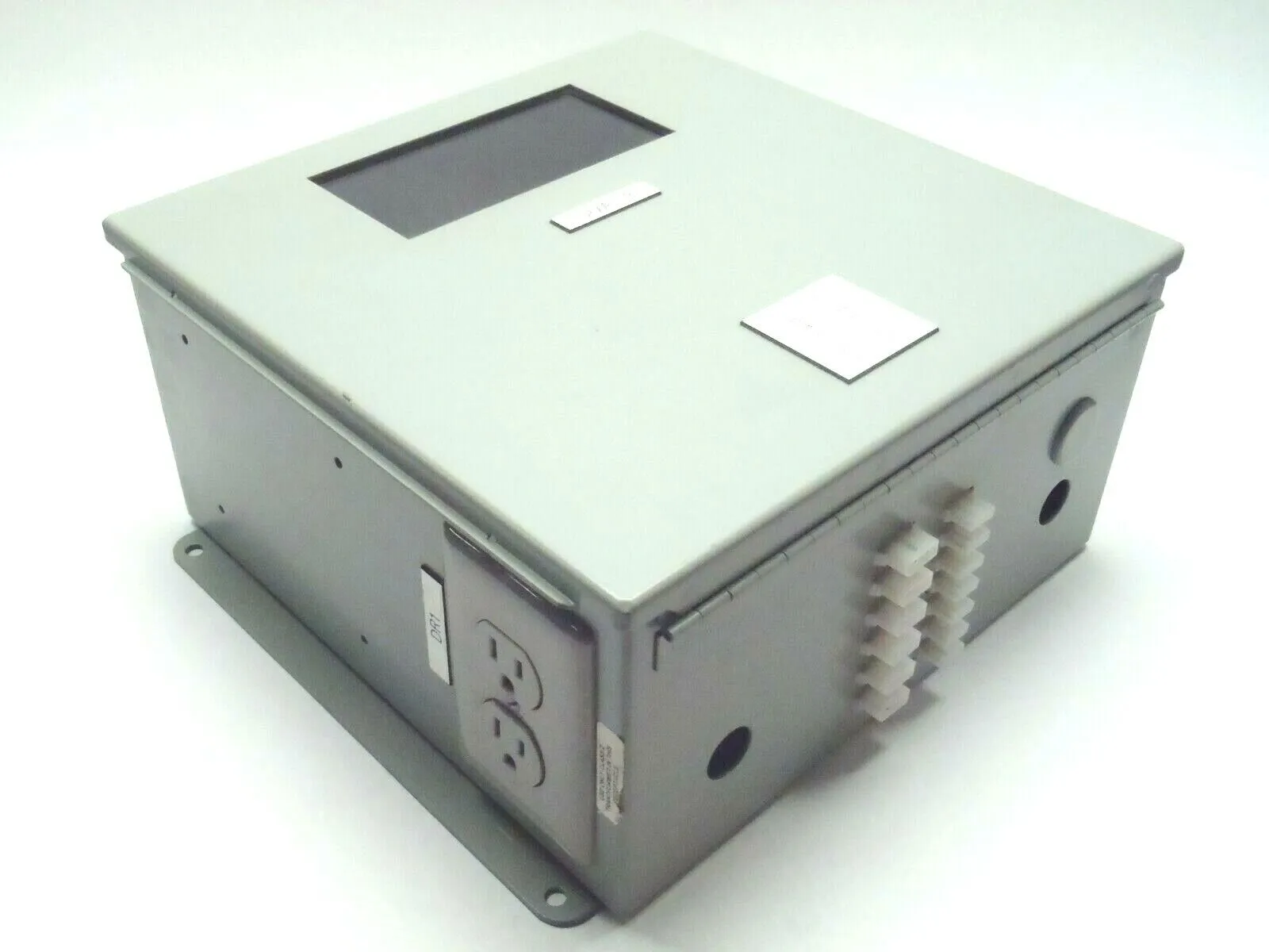 A1212CH/SPL | Hoffman  Industrial Control Panel Enclosure 12"x12"x6" w/ Window - Used