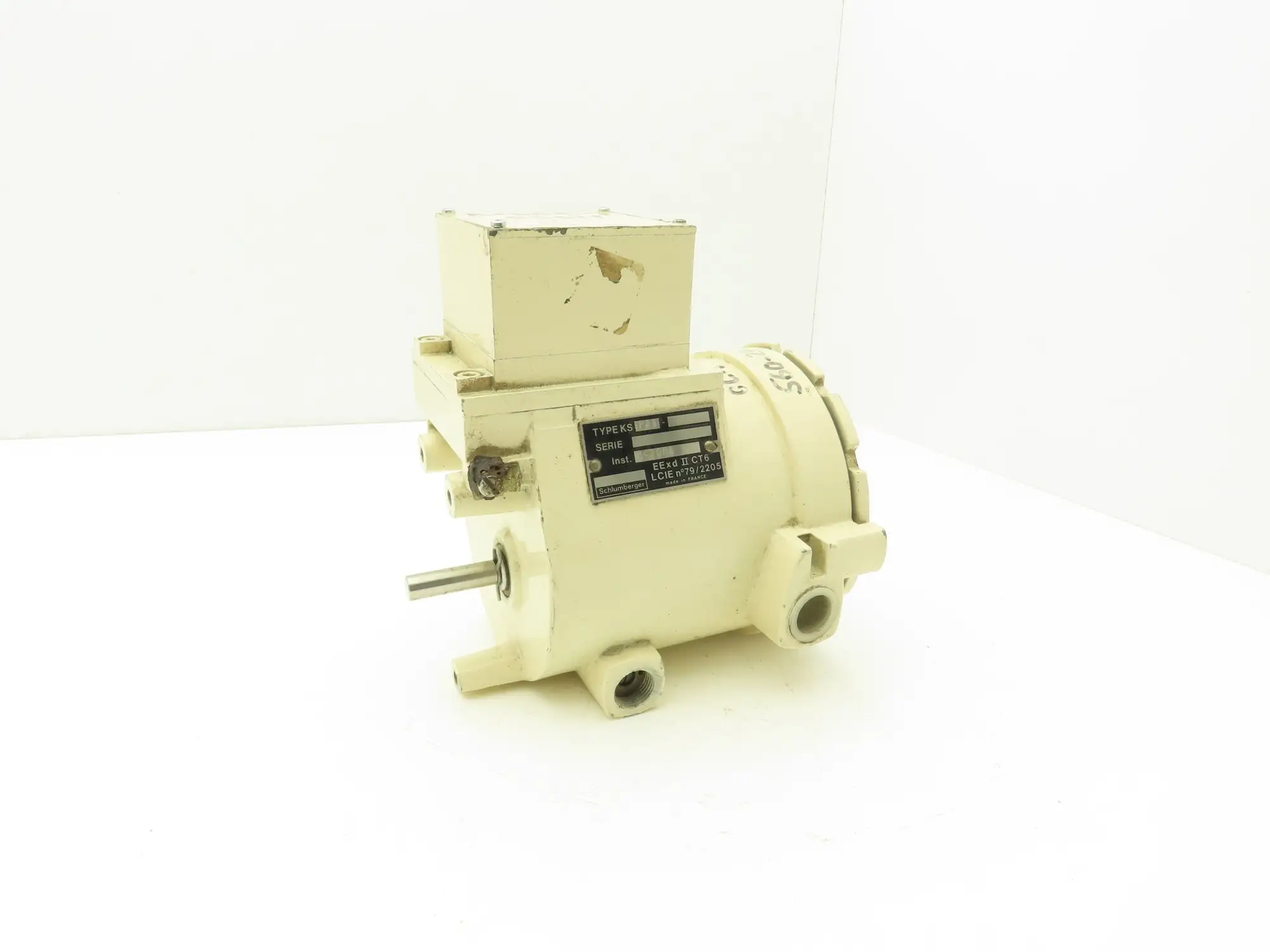 Schlumberger Type KS SPA1 Rotary Motor Encoder 4-20MA 10mm Shaft