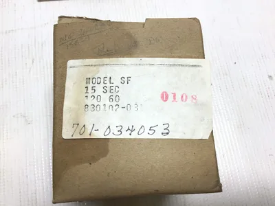 Industrial Timer Company SF Adjustable Timer Switch Rating 10A 125VA 120/240VAC