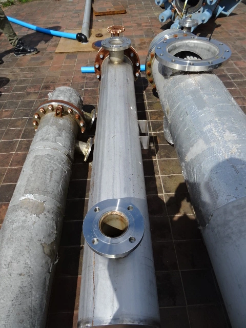 7.9 Sq.m S/S Shell & Tube Heat Exchanger
