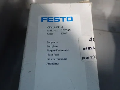Leybold, Festo Pump, Solenoid Valve
