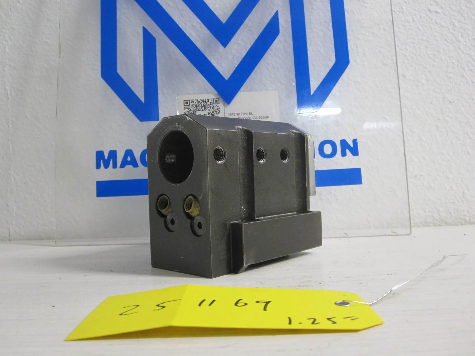 BMT45 Boring Bar Holder 1.25" 1 1/4" Static 58mm x 58mm